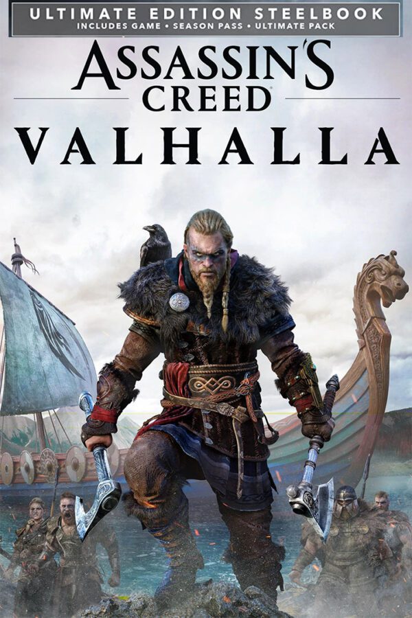 سی دی کی بازی Assassin's Creed Vallhalla Ultimate Edition