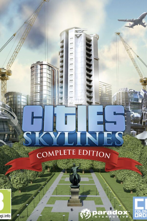 سی دی کی بازی Cities Skylines Compe