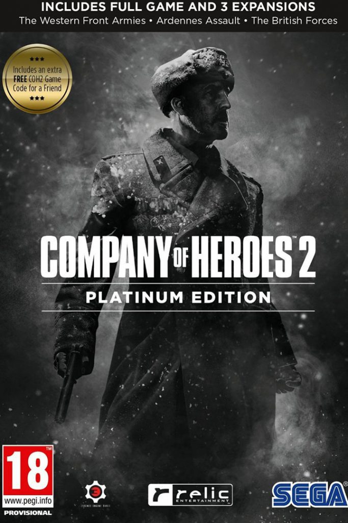 سی دی کی بازی Company Of Heroes 2 Platinum Edition