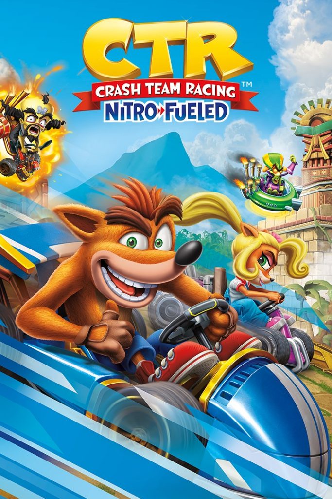 سی دی کی بازی Crash Team Racing Nitro-Fueled