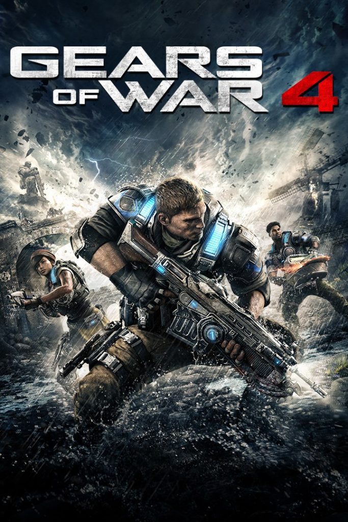 سی دی کی بازی Gears of War 4