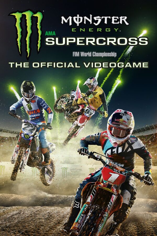 سی دی کی بازی Monster Energy Supercross - The Official Videogame