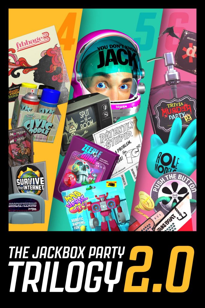 سی دی کی بازی The Jackbox Party Trilogy 2.0