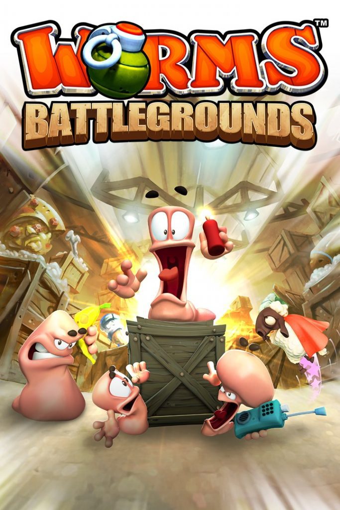 سی دی کی بازی Worms Battlegrounds