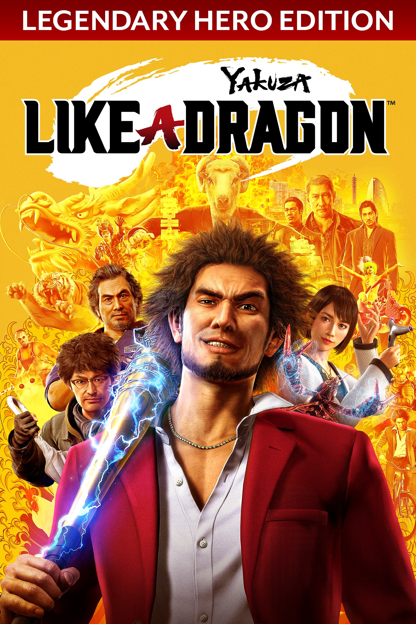سی دی کی بازی Yakuza like a dragon legendary hero edition سی دی کی بازی Yakuza like a dragon legendary hero edition
