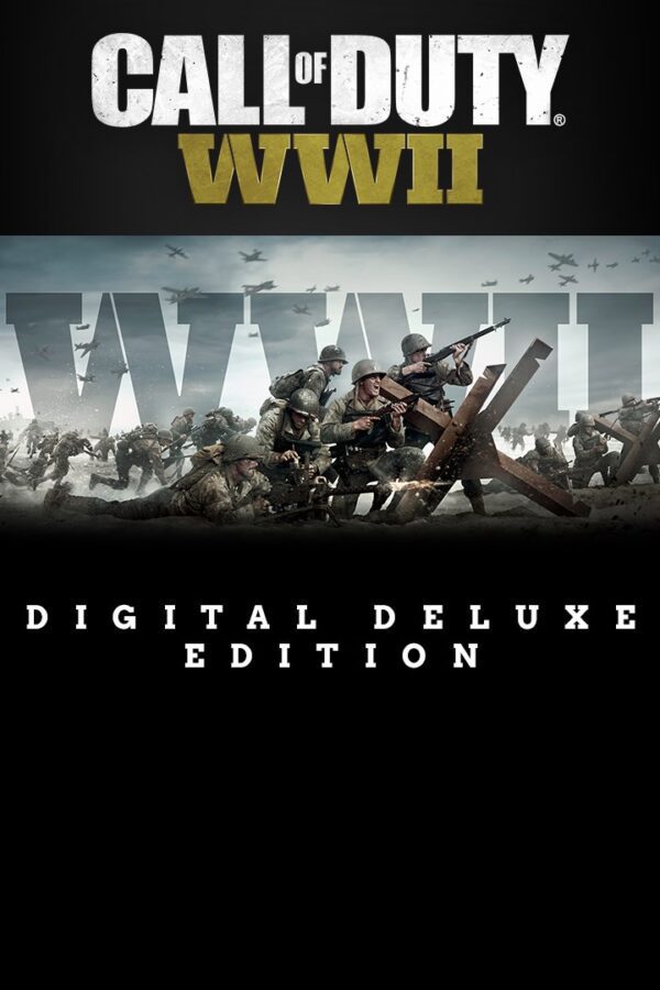 سی دی کی بازی Call of Duty WWII Digital Deluxe Edition