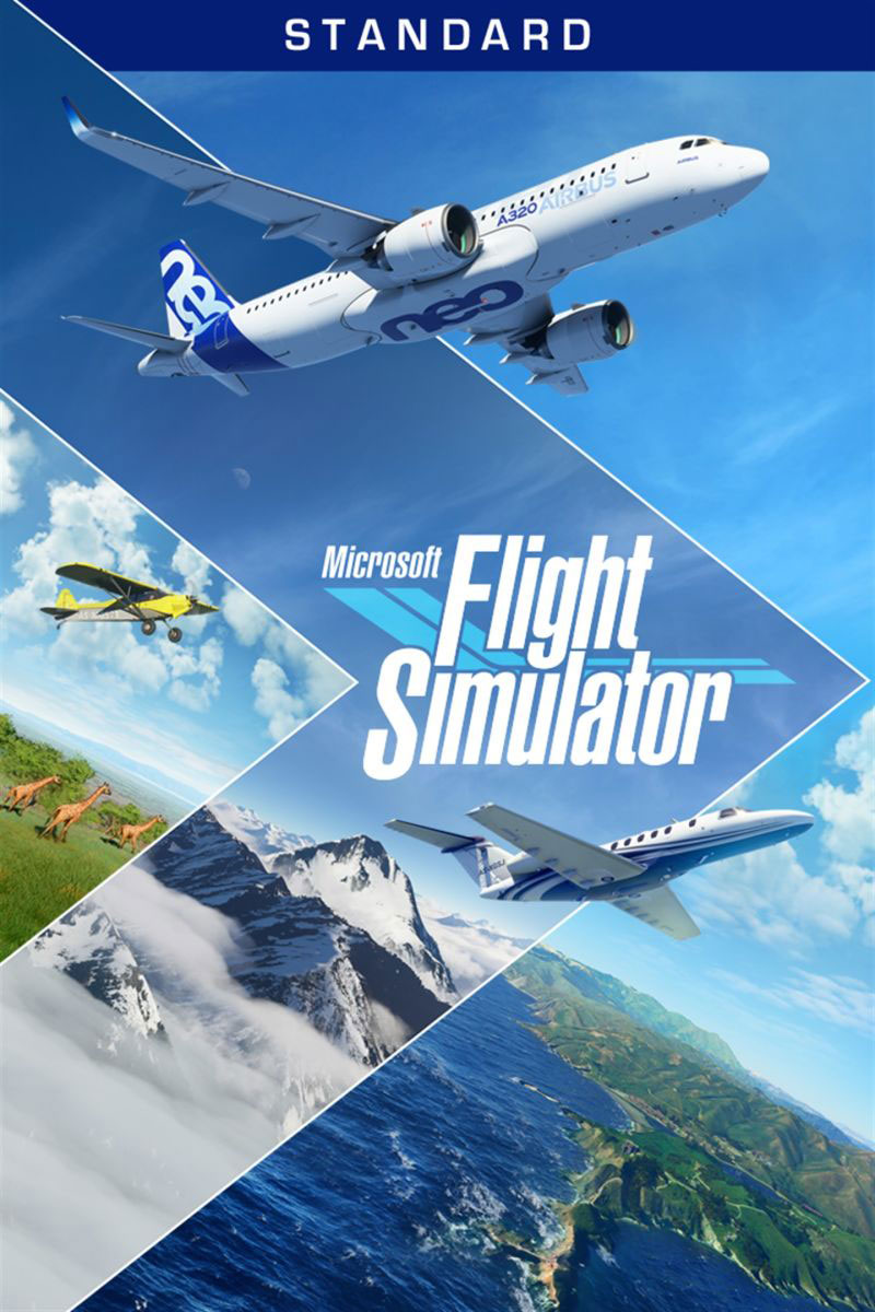 سی دی کی بازی Microsoft Flight Simulator Standard برای استیم و ویندوز