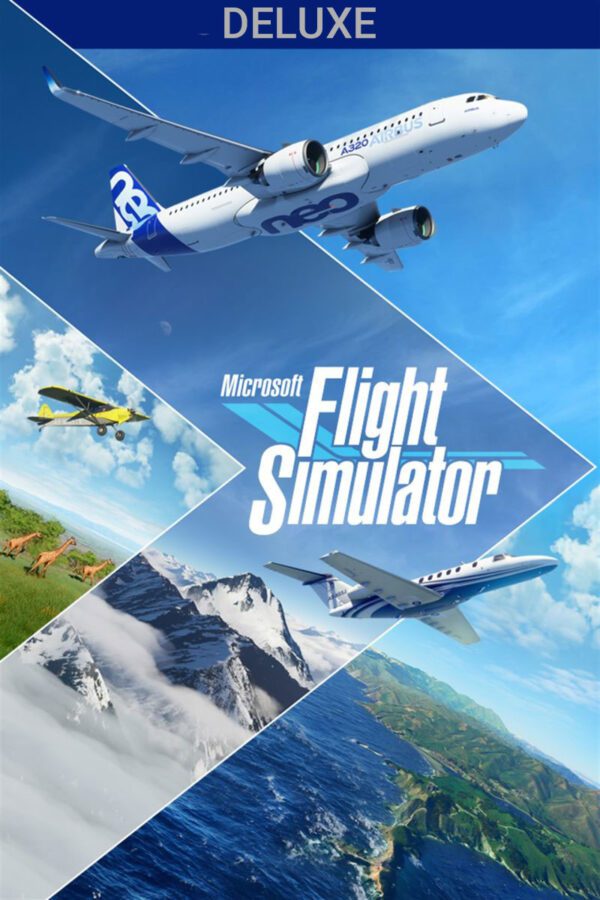 سی دی کی بازی Microsoft Flight Simulator Deluxe