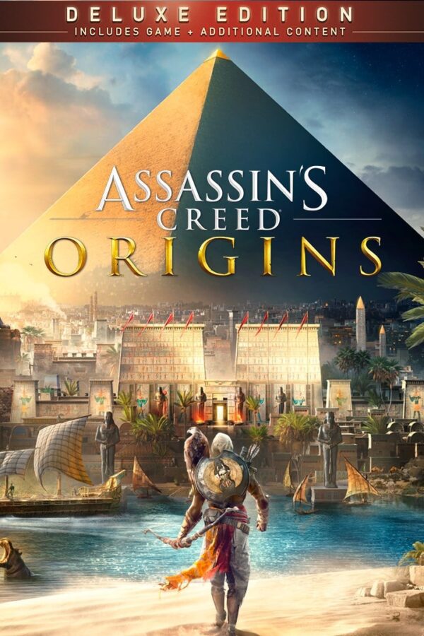 کد اورجینال بازی Assassin's Creed Origins Deluxe Edition ایکس باکس