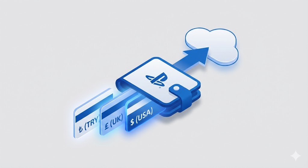 ریجن در گیفت کارت PSN