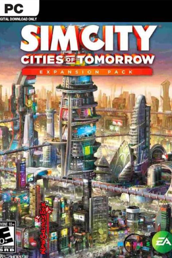 سی دی کی بازی simcity-cities-of-tomorrow