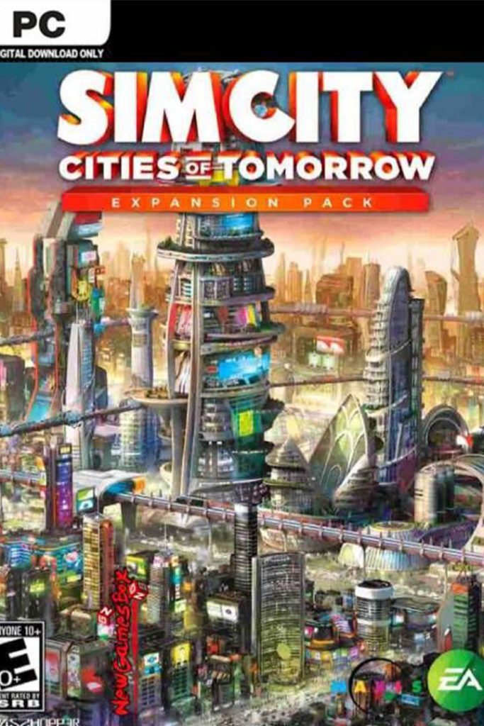 سی دی کی بازی SimCity Cities Of Tomorrow