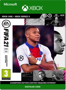 کد اورجینال بازی FIFA 21 Champions Edition ایکس باکس