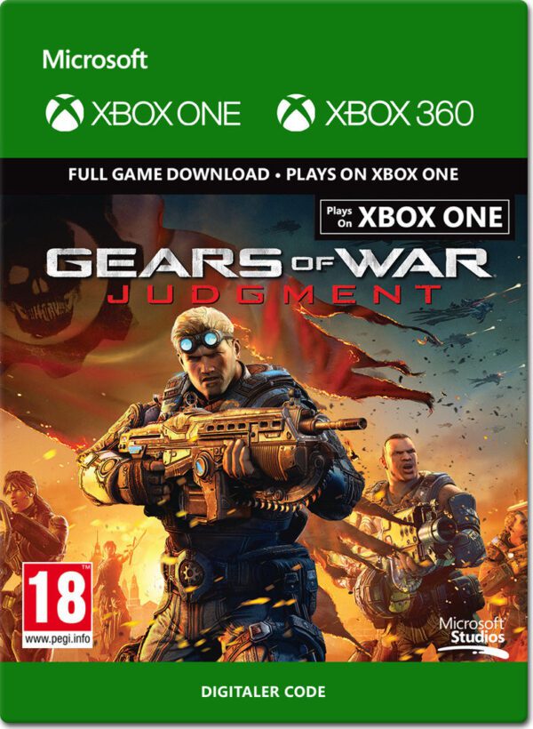 کد اورجینال بازی Gears Of War Judgment ایکس باکس