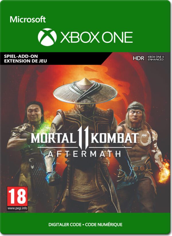 کد اورجینال بازی Mortal Kombat 11 Aftermath ایکس باکس