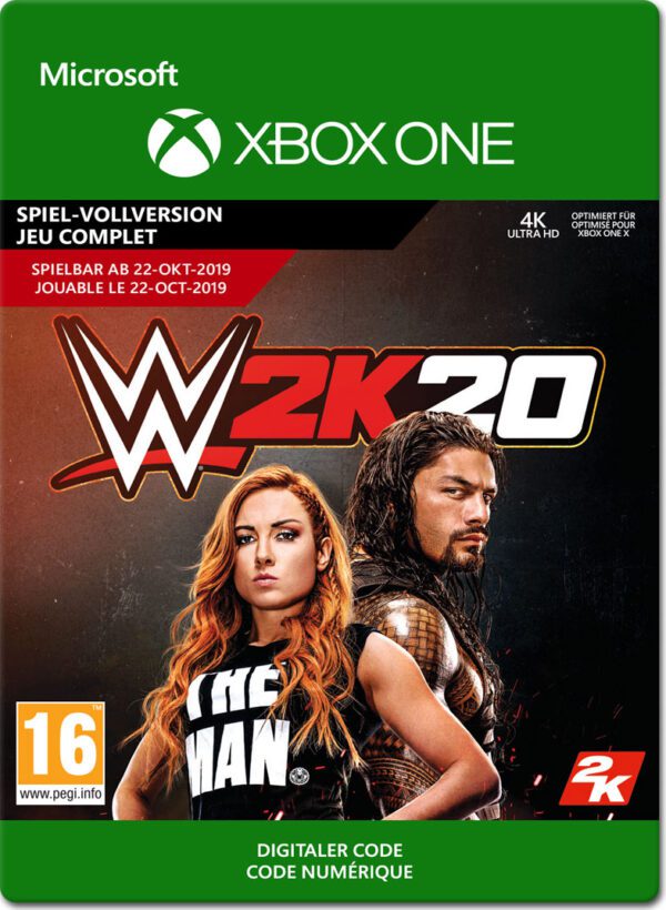 کد اورجینال بازی WWE 2K 2020