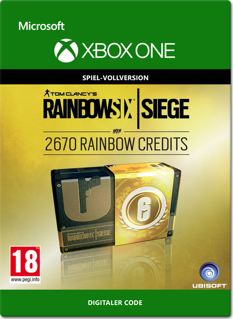 کردیت 2760 هزارتایی Rainbow Six Siege ایکس باکس کردیت 2760 هزارتایی Rainbow Six Siege ایکس باکس
