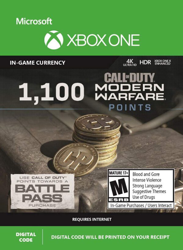 خرید CP 500 تایی Call Of Duty Warzone ایکس باکس