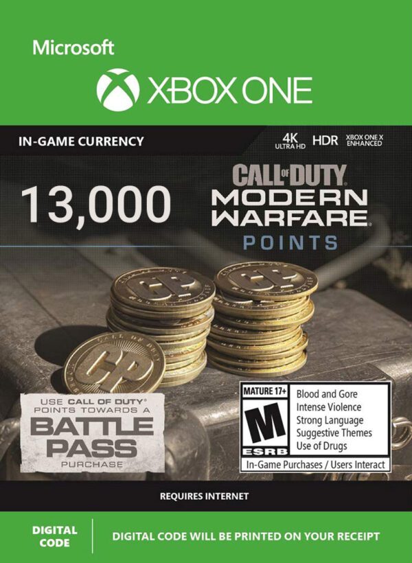 خرید CP 13000 تایی Call Of Duty Warzone ایکس باکس