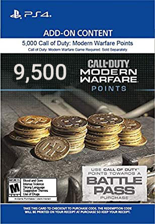 خرید CP 9500 تایی Call Of Duty Warzone برای PS4
