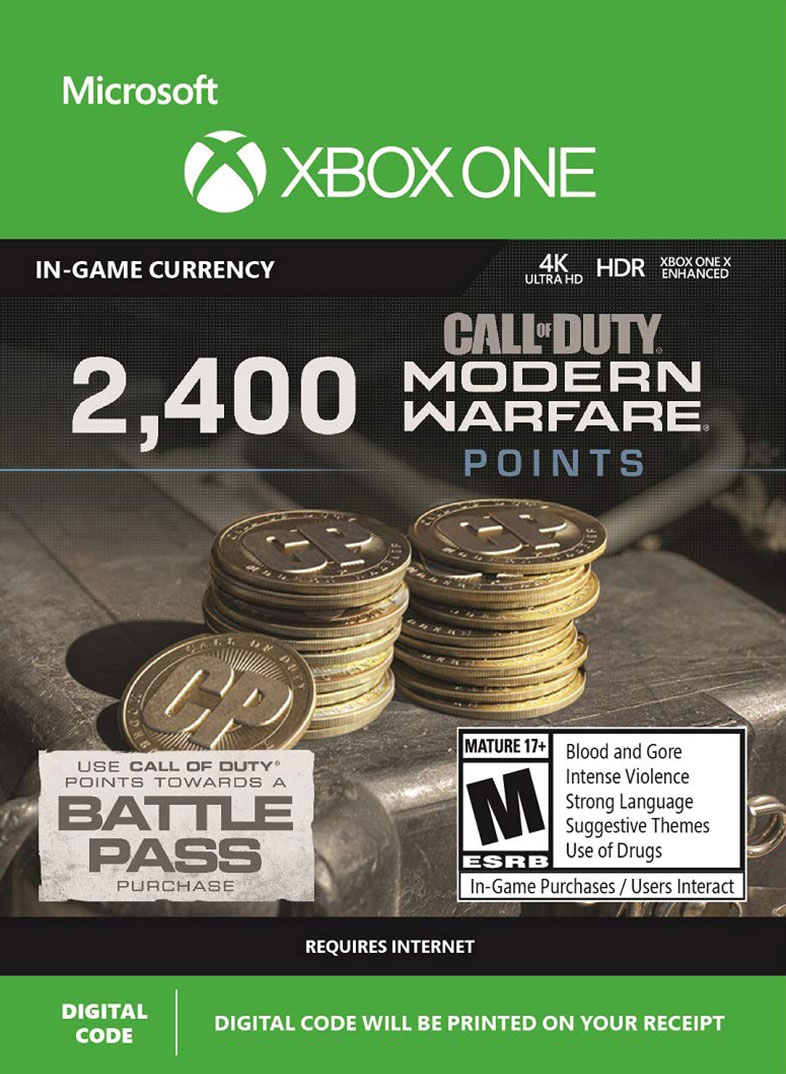 خرید CP 2400 تایی Call Of Duty Warzone ایکس باکس خرید CP 2400 تایی Call Of Duty Warzone ایکس باکس