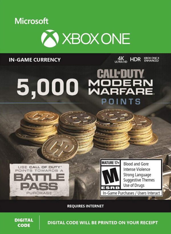 خرید CP 5000 تایی Call Of Duty Warzone ایکس باکس