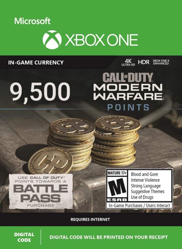 خرید CP 9500 تایی Call Of Duty Warzone ایکس باکس