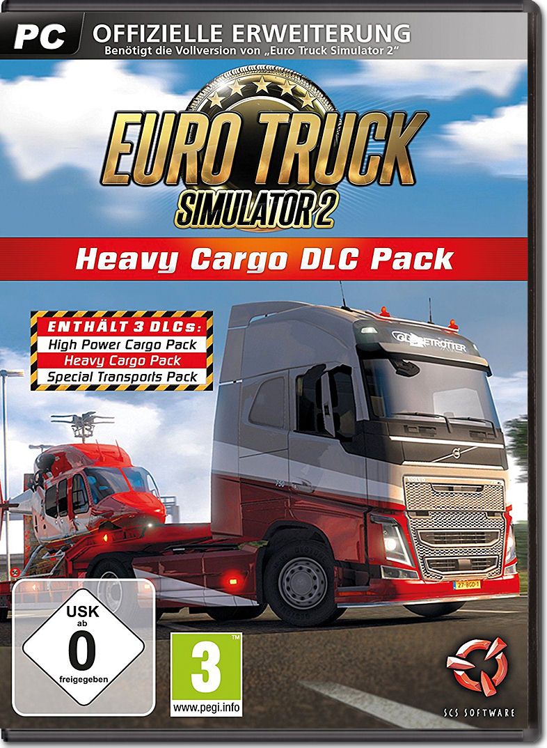 سی دی کی بازی Euro Truck Simulator 2 Heavy Cargo DLC Pack سی دی کی بازی Euro Truck Simulator 2 Heavy Cargo DLC Pack