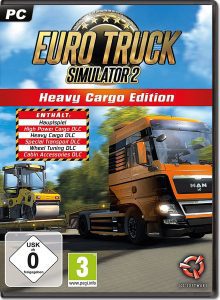 سی دی کی بازی Euro Truck Simulator 2 Heavy Cargo Edition