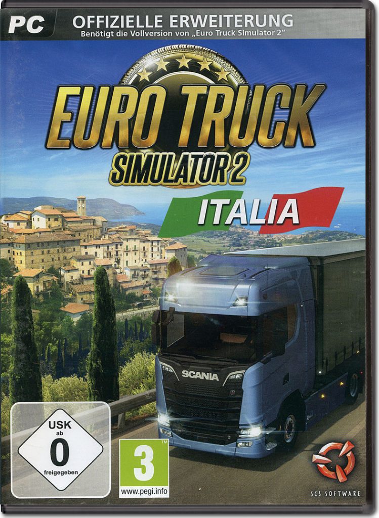 سی دی کی بازی Euro Truck Simulator 2 Italia