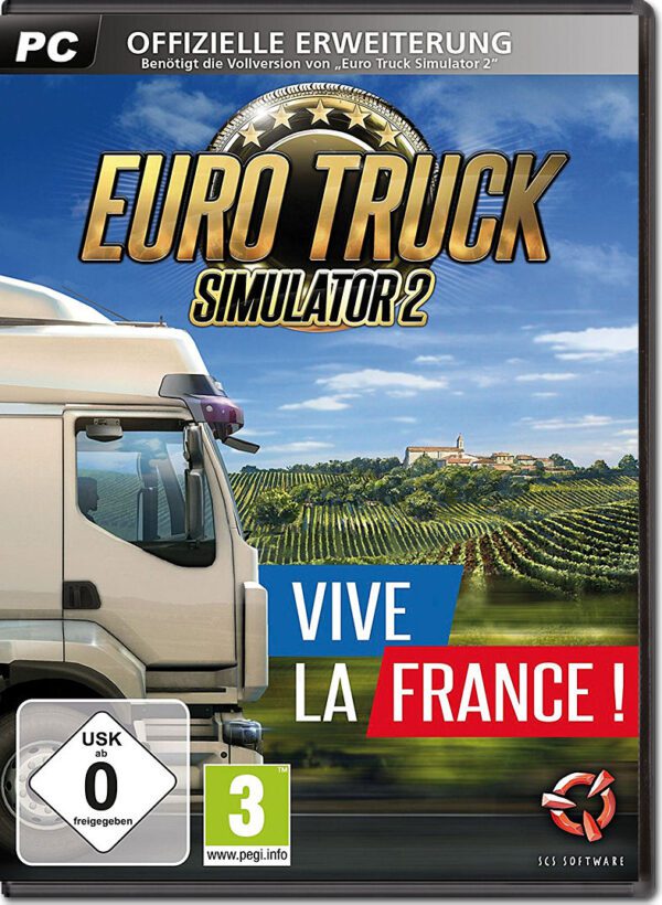 سی دی کی بازی Euro Truck Simulator 2 Vive la France