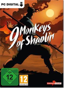 سی دی کی بازی Monkeys of Shaolin 9