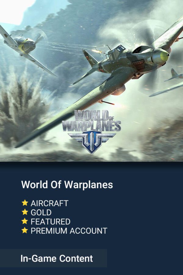 خرید آیتم های بازی World Of Warplanes