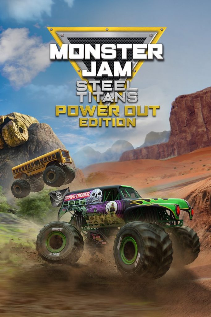 سی دی کی بازی Monster Jam Steel Titans Power Out Bundle