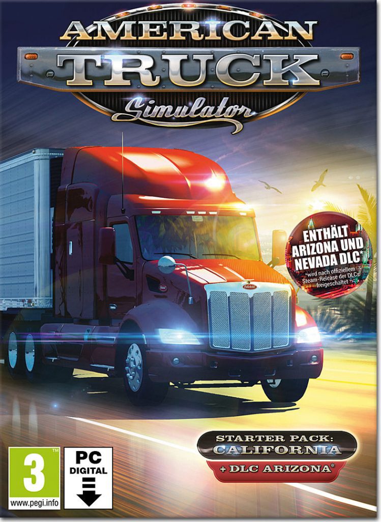سی دی کی بازی American Truck Simulator