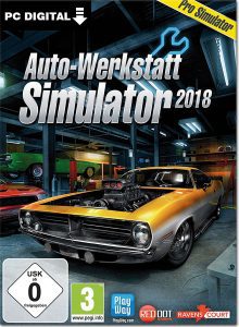 سی دی کی بازی Auto WerkStatt Simulator 2018