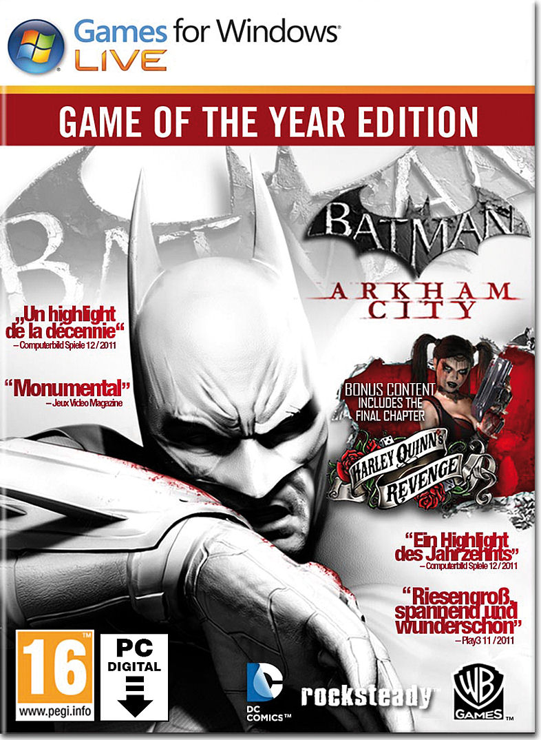 سی دی کی بازی Batman Arkham City GOTY سی دی کی بازی Batman Arkham City GOTY