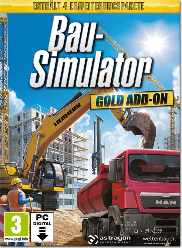 سی دی کی بازی Bau Simulator 2015 Gold Add on