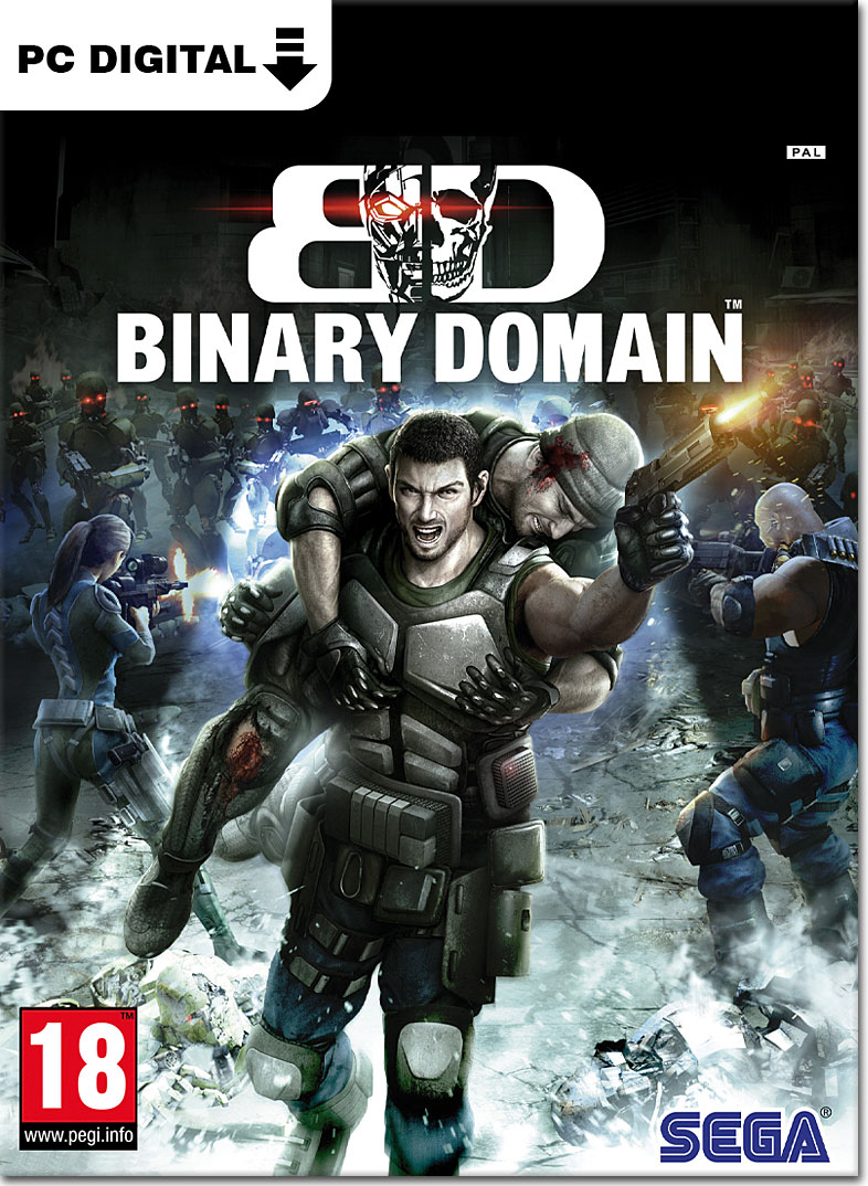 سی دی کی بازی Binarydomain سی دی کی بازی Binarydomain