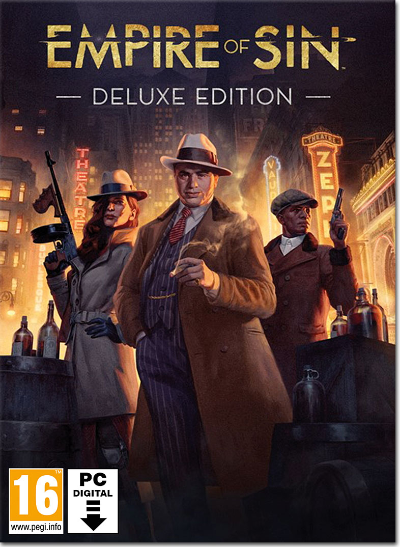 سی دی کی بازی Empire Of Sin Deluxe Edition سی دی کی بازی Empire Of Sin Deluxe Edition
