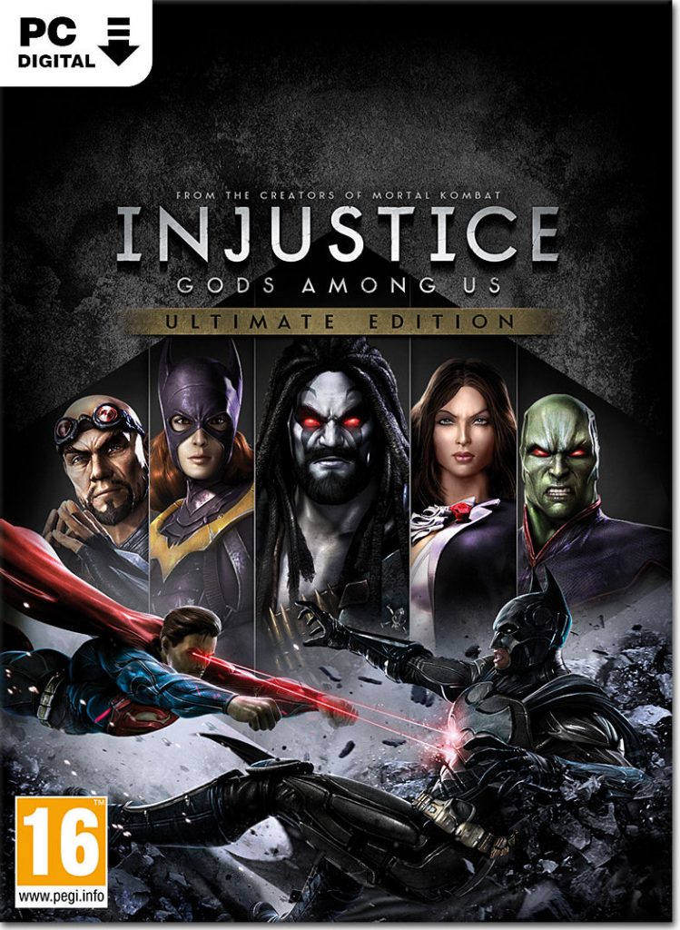 سی دی کی بازی Injustice Gods Among Us Ultimate Edition