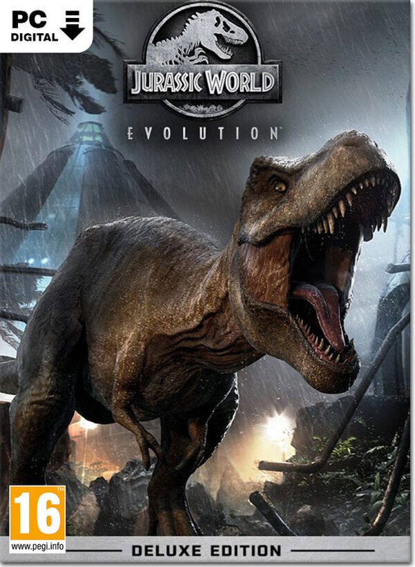 سی دی کی بازی Jurassic World Evolution Deluxe Edition