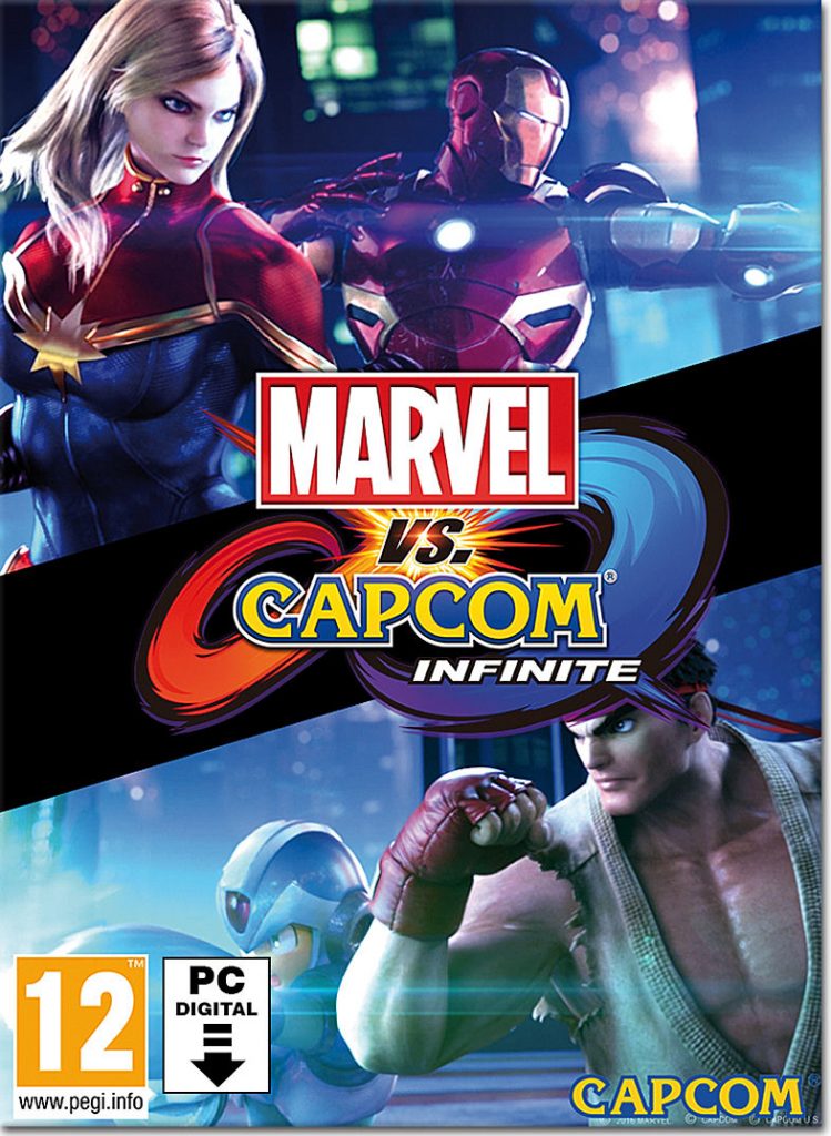سی دی کی بازی Marvel VS Capcom Infinite