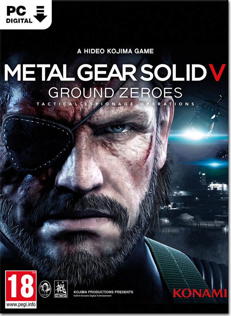 سی دی کی بازی Metal Gear Solid V Ground Zeroes