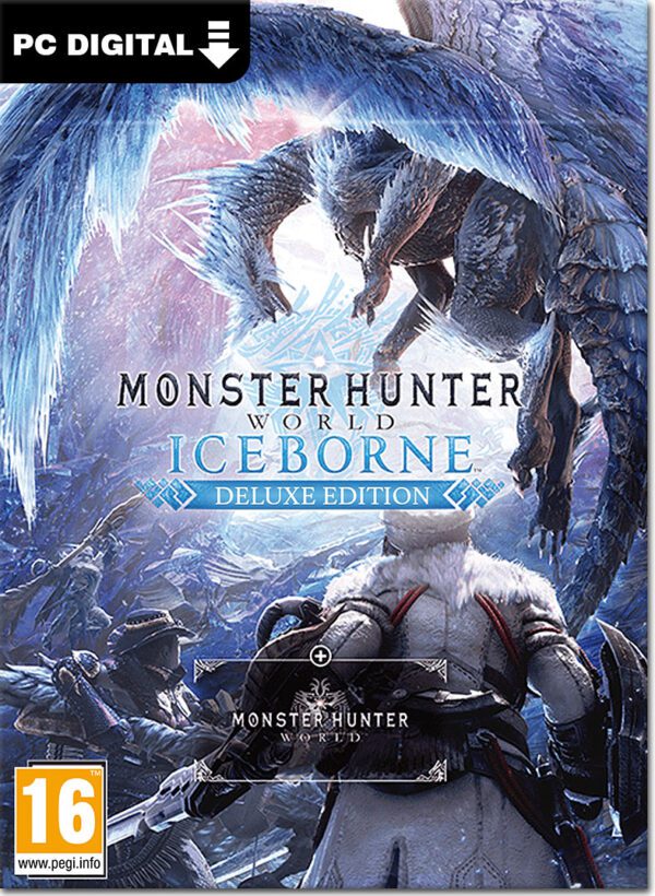 سی دی کی بازی Monster Hunter World Iceborn Deluxe Edition