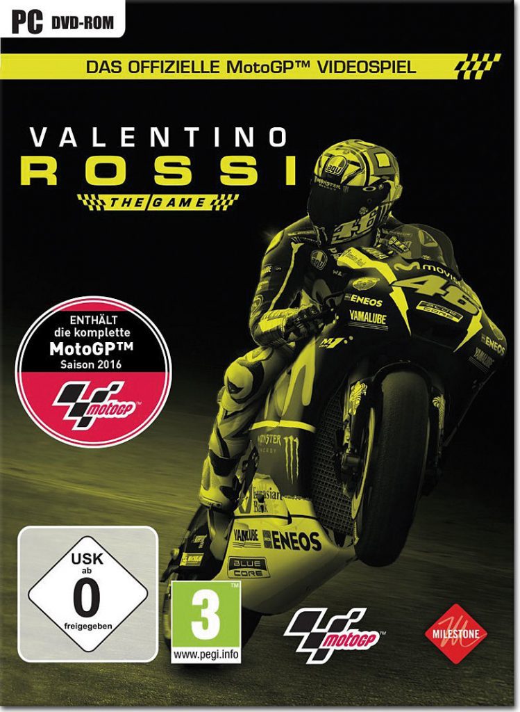 سی دی کی بازی MotoGP 16 Valentino Rossi