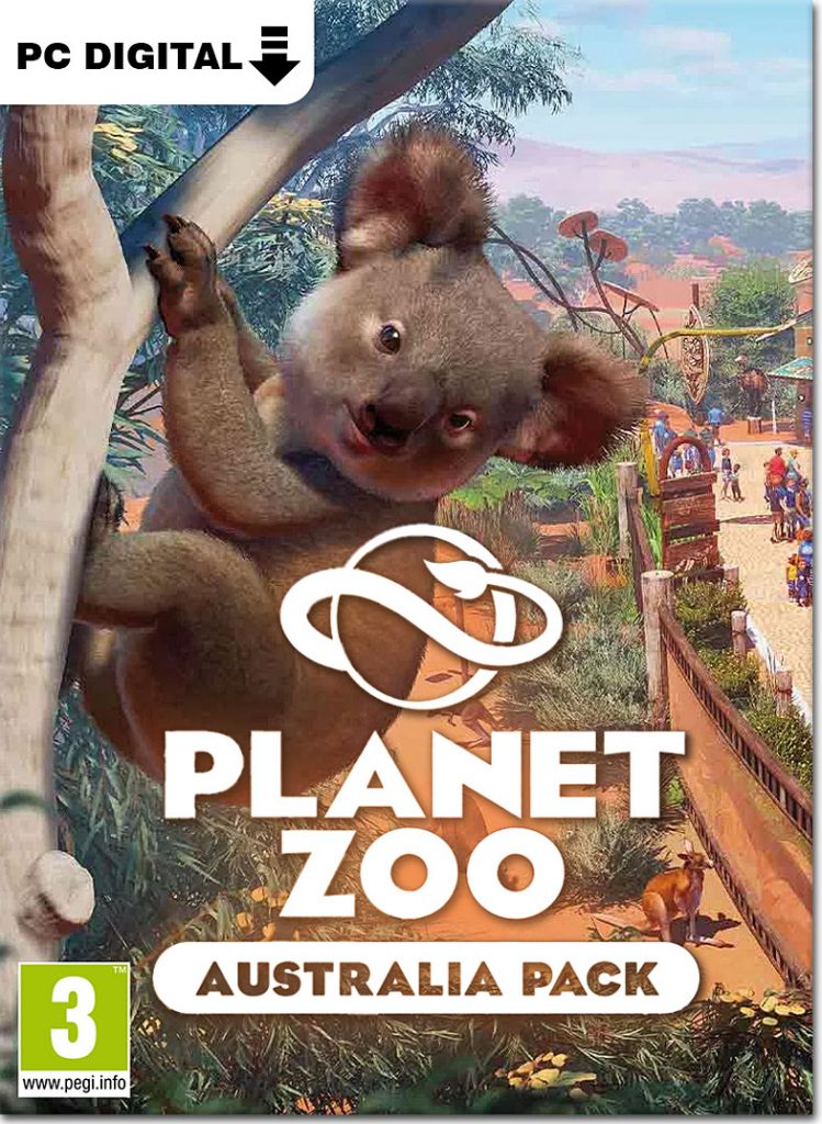 سی دی کی بازی Planet Zoo Australia Pack
