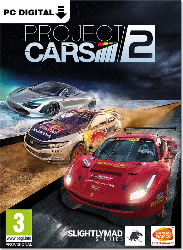 سی دی کی بازی Project Cars 2