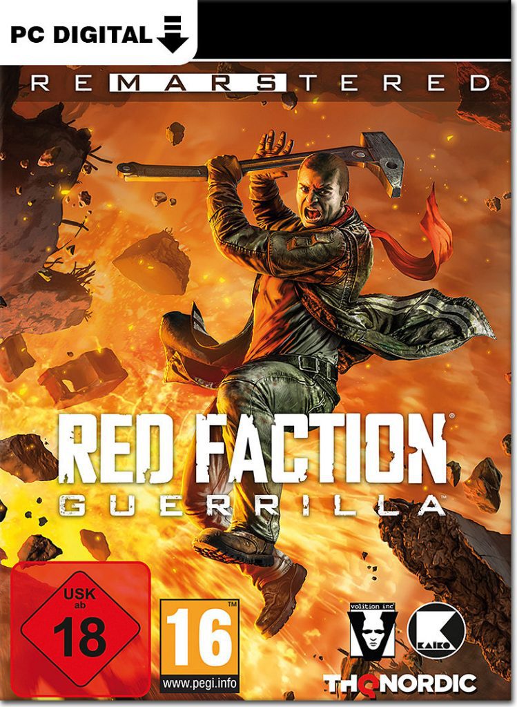 سی دی کی بازی Red Faction Guerrilla Remarstered