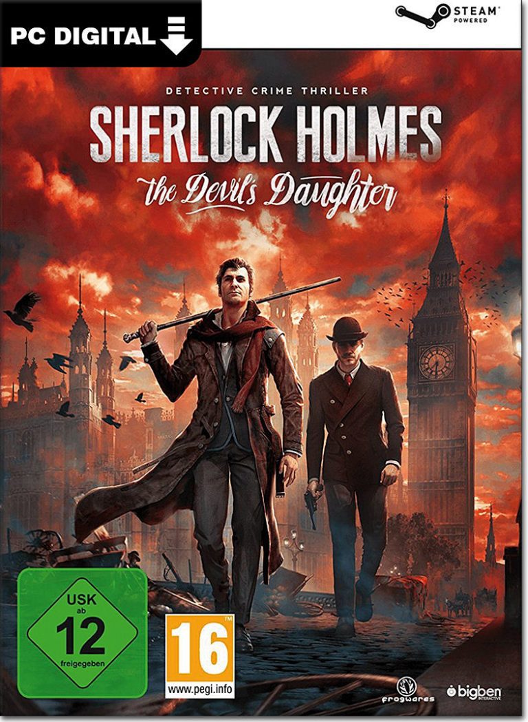       سی دی کی بازی Sherlock Holmes The Devils Daughter